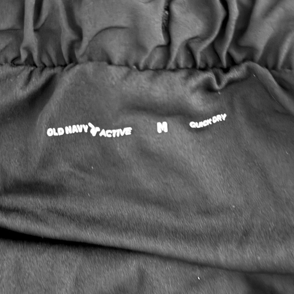 Old Navy Womens Black Running Shorts M Quick Dry Liner Cardio Jogging Brief Gym - Picture 4 of 5